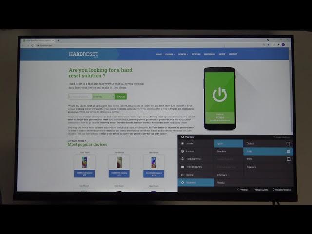 Video thumbnail for How to Change Language on XIAOMI Mi Desktop Monitor 1C - Choose One of the Supported Languages