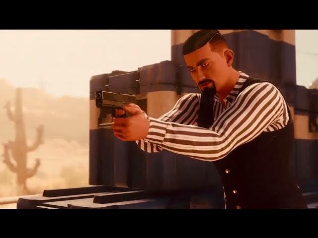 Video thumbnail for Raw footage of the mission of the train robbery in saints row episode