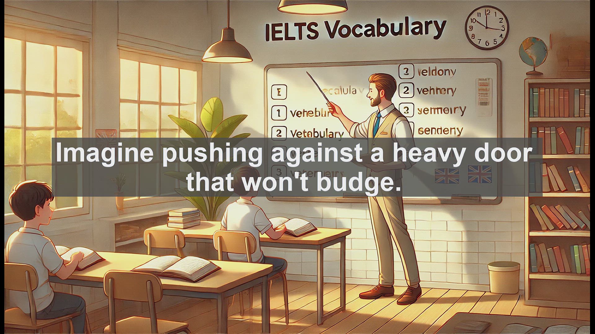 'Video thumbnail for 2500 Must Know IELTS 6.5 Vocabulary - Understanding 'Resistance': A Key Word for IELTS Success'