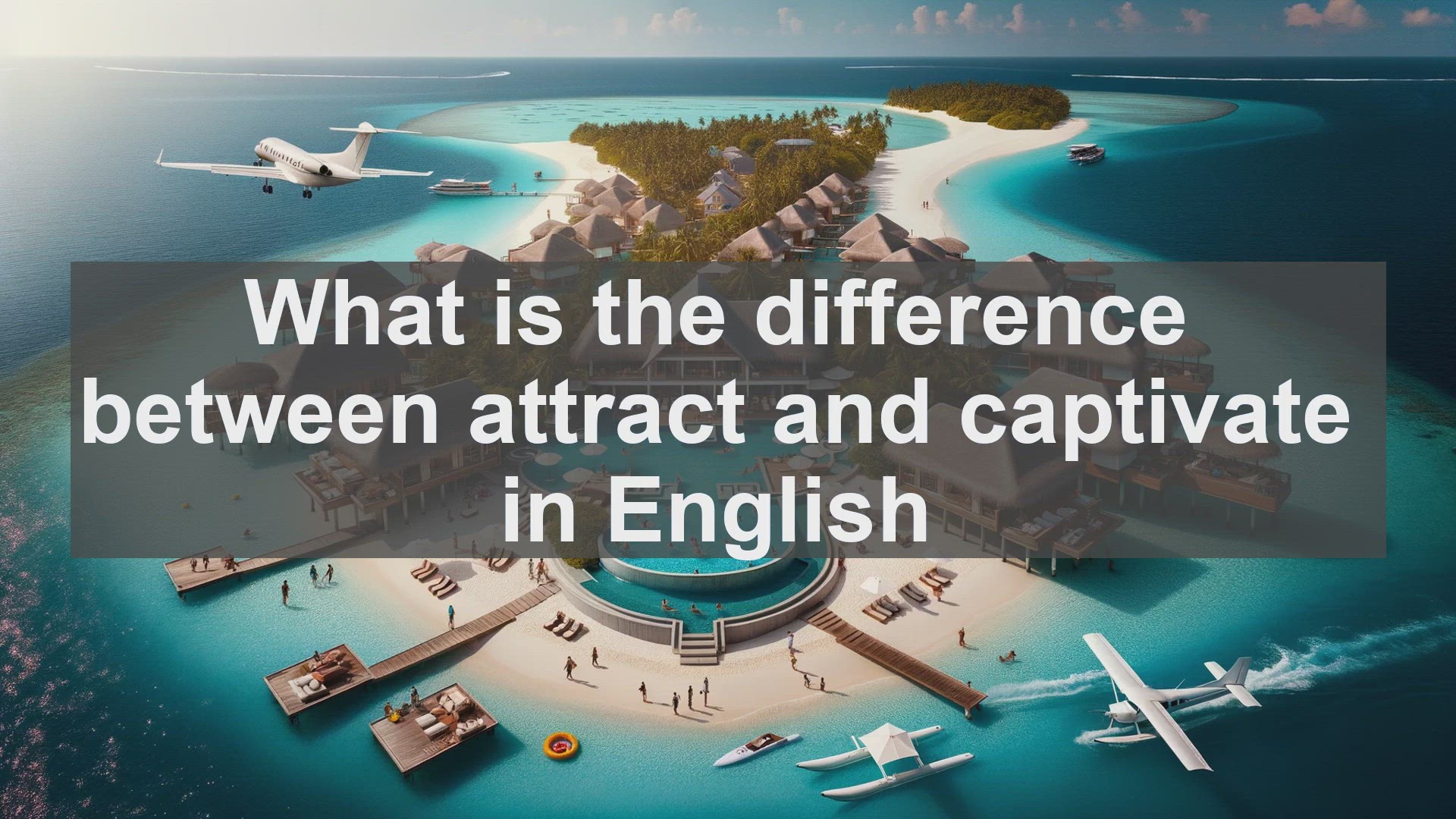 'Video thumbnail for What is the difference between attract and captivate in English?'