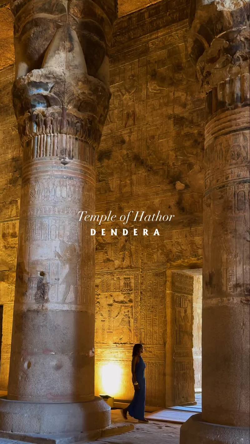 Video thumbnail for Wandering through the Temple of Hathor at Dendera