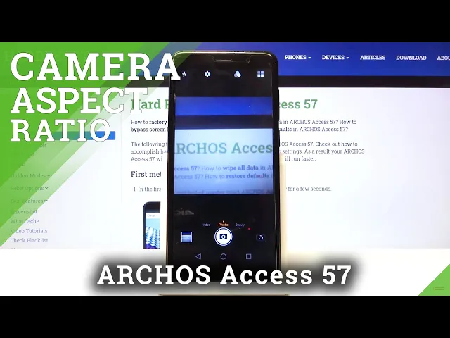 Video thumbnail for How to Change Aspect Ratio in ARCHOS Access 57 - Image’s Width & Height