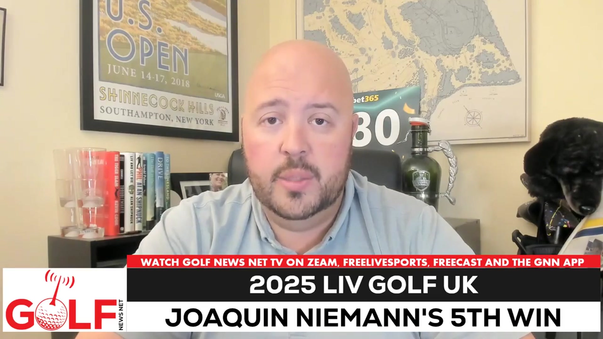 'Video thumbnail for Joaquin Niemann wins LIV Golf UK for fifth win in 11 events'