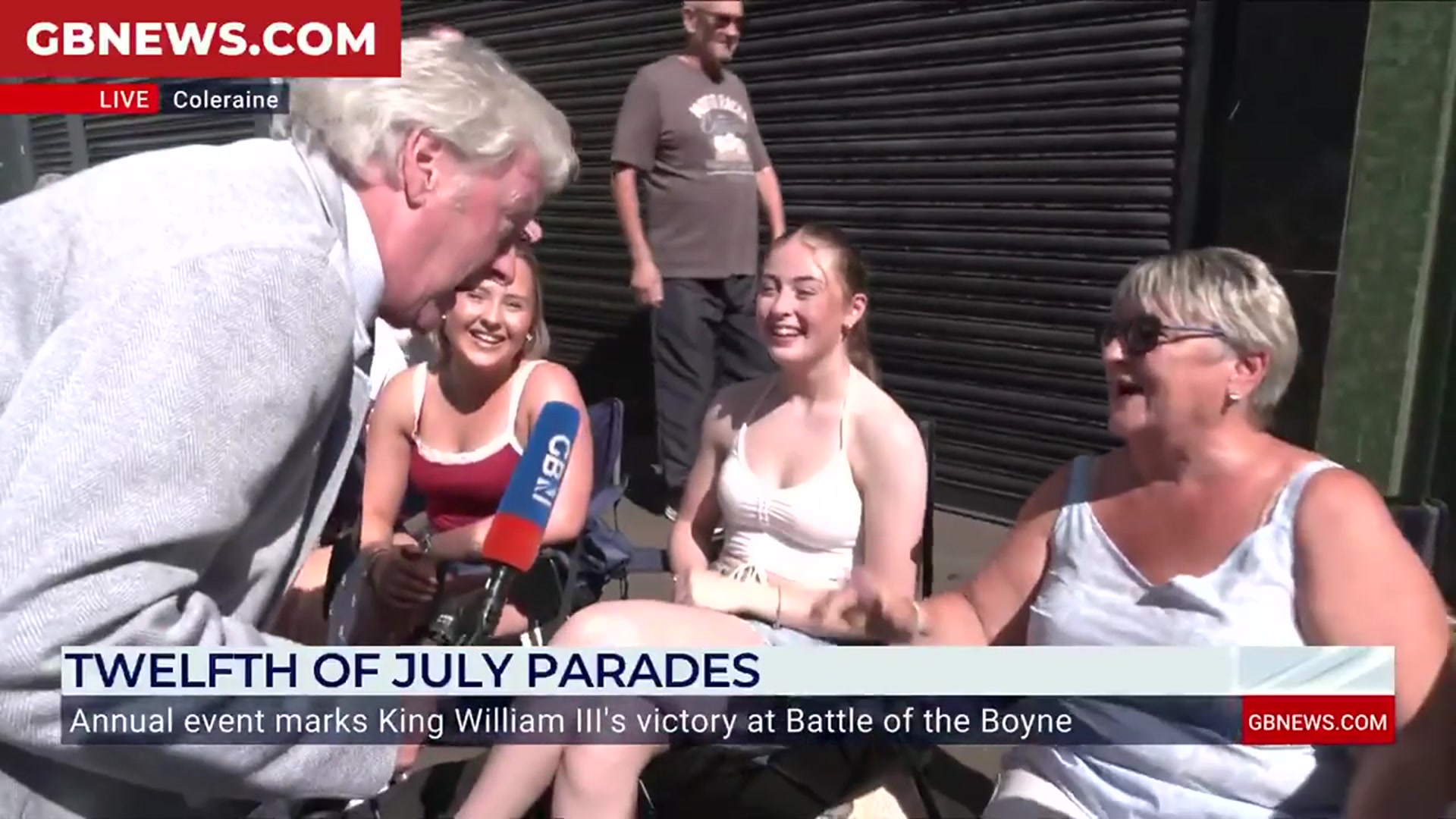 'Video thumbnail for July 12 parades: Charlie Lawson speaks to excited locals ahead of celebrations'