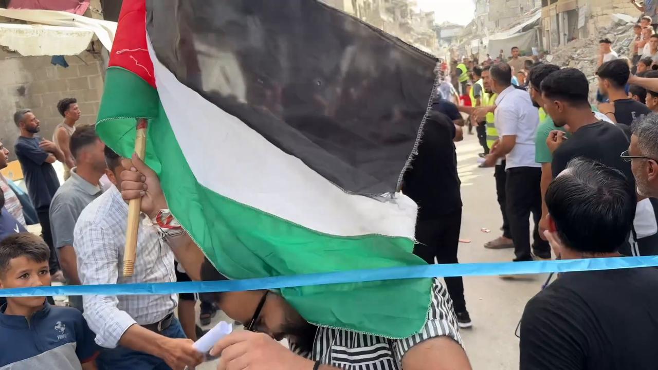 Video thumbnail for Beit Lahia Prepares Community Race 31.