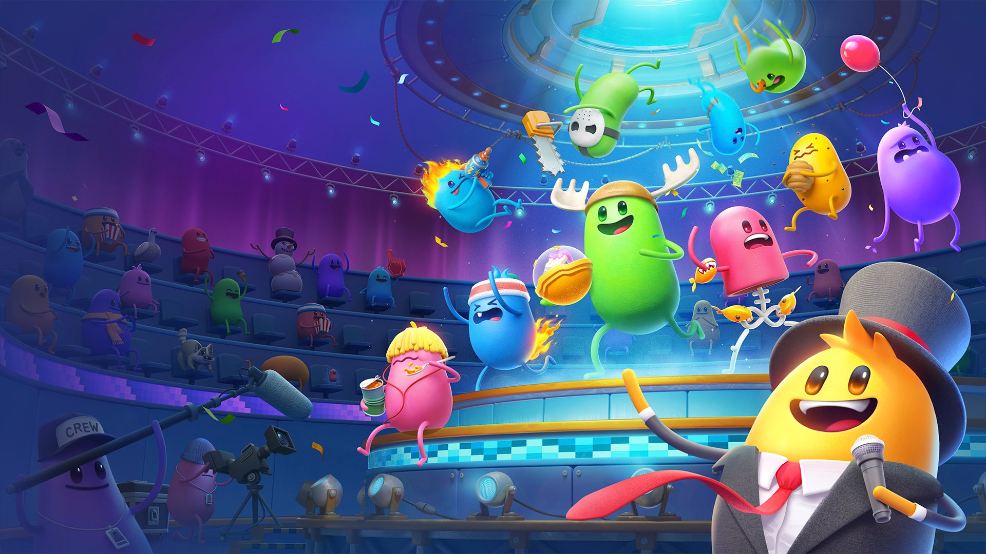 'Video thumbnail for Dumb Ways to Party - Official Reveal and Fortnite Collaboration Trailer | Galaxies Showcase 2025'