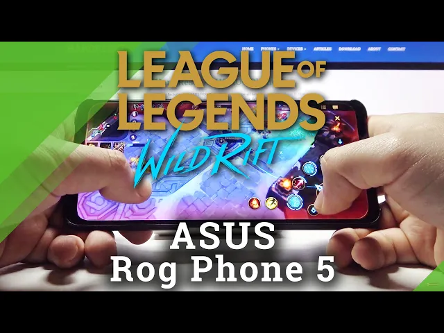 Video thumbnail for Gaming Performance Checkup of ASUS ROG Phone 5 – Leauge of Legends: Wild Rift on 144Hz