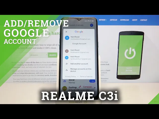 Video thumbnail for How to Log Out From Google Account on REALME C3i – Change Google Account