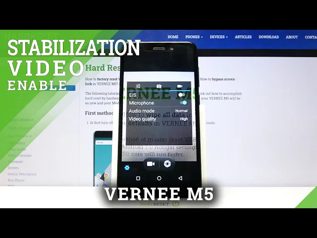 Video thumbnail for How to Activate Image Stabilization in VERNEE M5 – Turn On Image Stabilization
