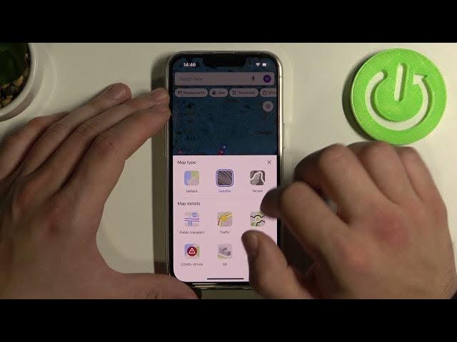 Video thumbnail for How to Change Map Type on iPhone 13 Pro - Set Up Google Map Type
