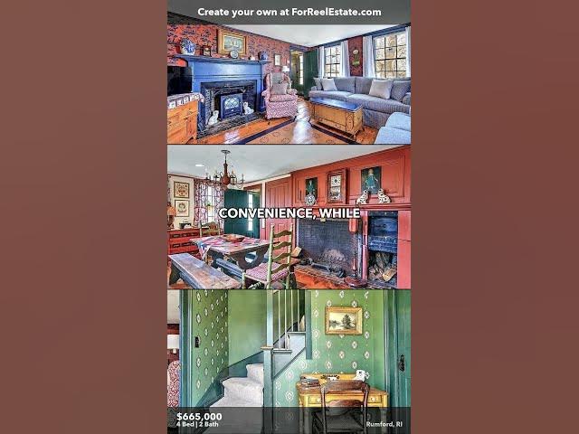 Video thumbnail for 4BR/2BA in Rumford, RI | $665,000