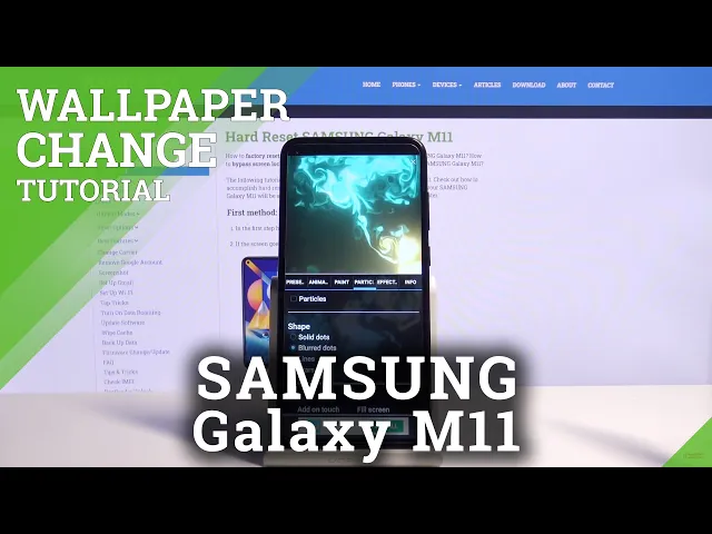 Video thumbnail for How to Download Live Wallpaper Magic Fluids on SAMSUNG Galaxy M11 – Find Magic Wallpaper