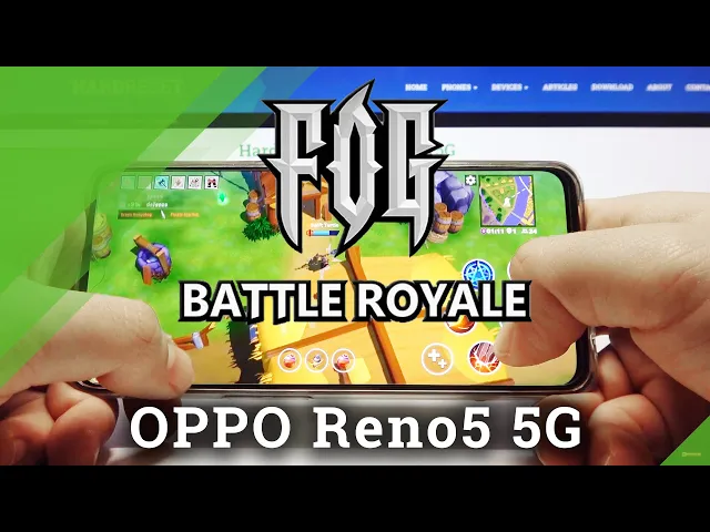 Video thumbnail for Oppo Reno5 5G - Game Test: FoG Battle Royale