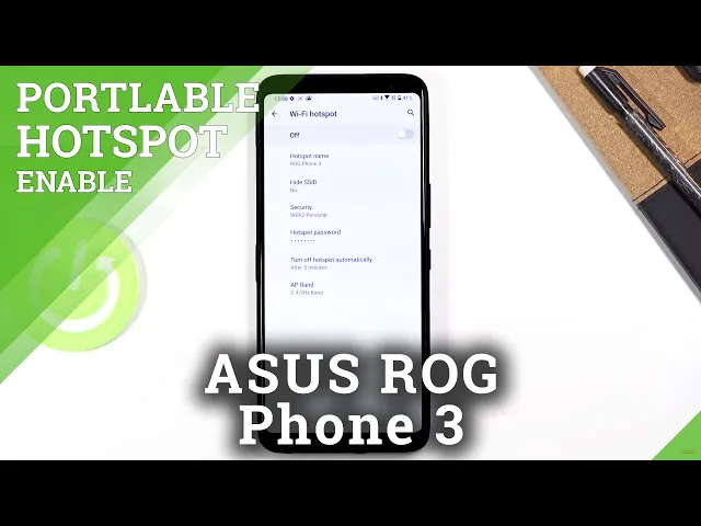 Video thumbnail for How to Enable Portable Hotspot in ASUS ROG Phone 3 – Network Access Point