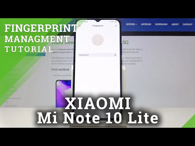 Video thumbnail for How to Set Up Fingerprint on XIAOMI Mi 10 Lite 5G – Add Screen Lock
