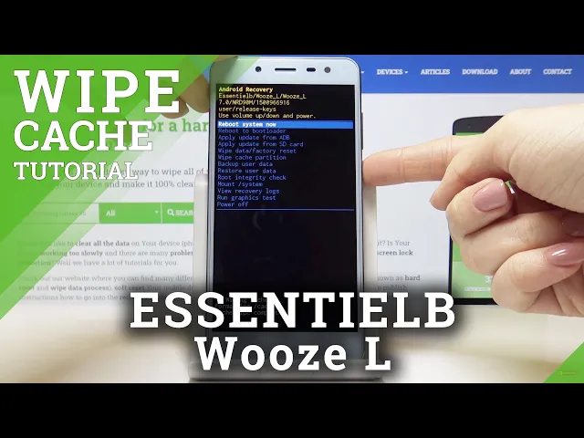 Video thumbnail for How to Wipe Cache in ESSENTIELB Wooze L – Erase Cache Partition