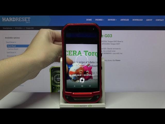 Video thumbnail for How to Use Time Lapse on KYOCERA Torque G03 – Turn On Time Lapse Feature