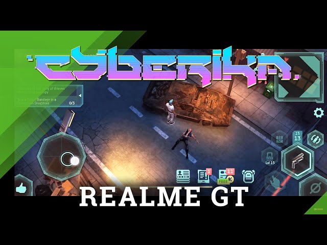 Video thumbnail for How Cyberika work on Realme GT? Screen Recording Cyberika | Snapdragon 888 & 8/128