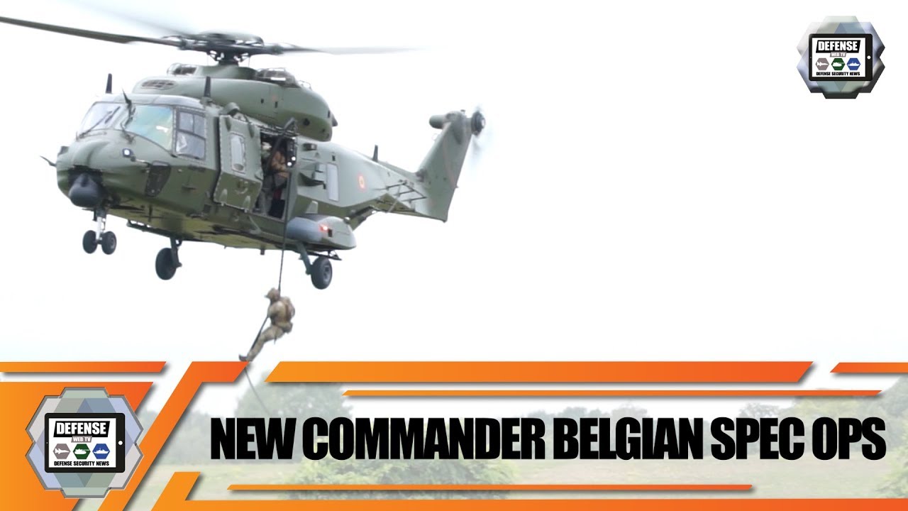'Video thumbnail for Future of Special Operations Regiment SOR Special Forces Belgian army Belgium demonstration'