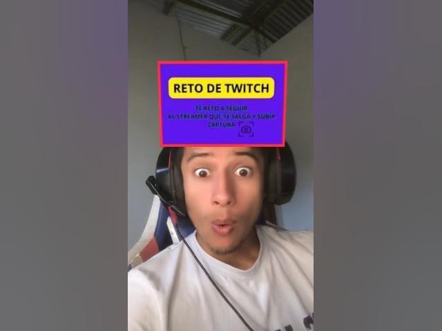 Video thumbnail for Reto de Twitch
