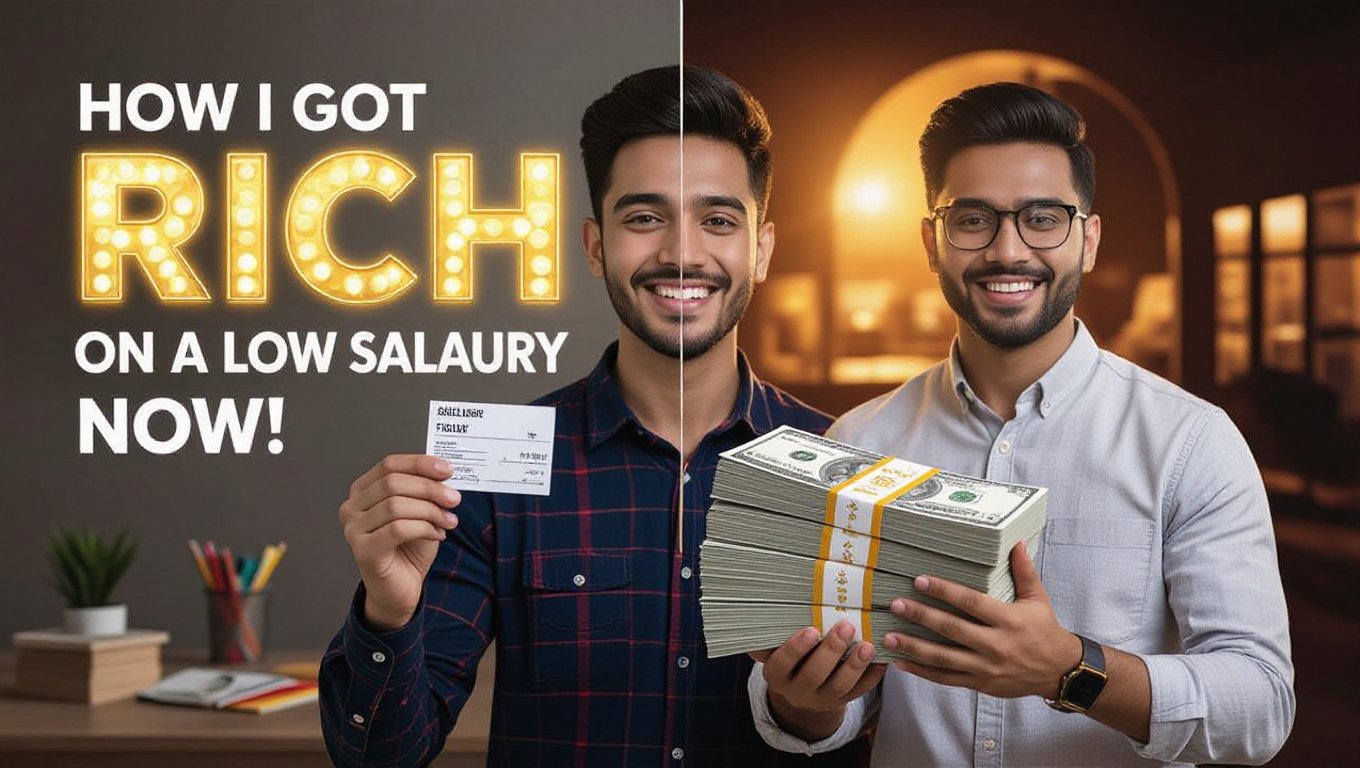 Video thumbnail for How I Got Rich on a Low Salary