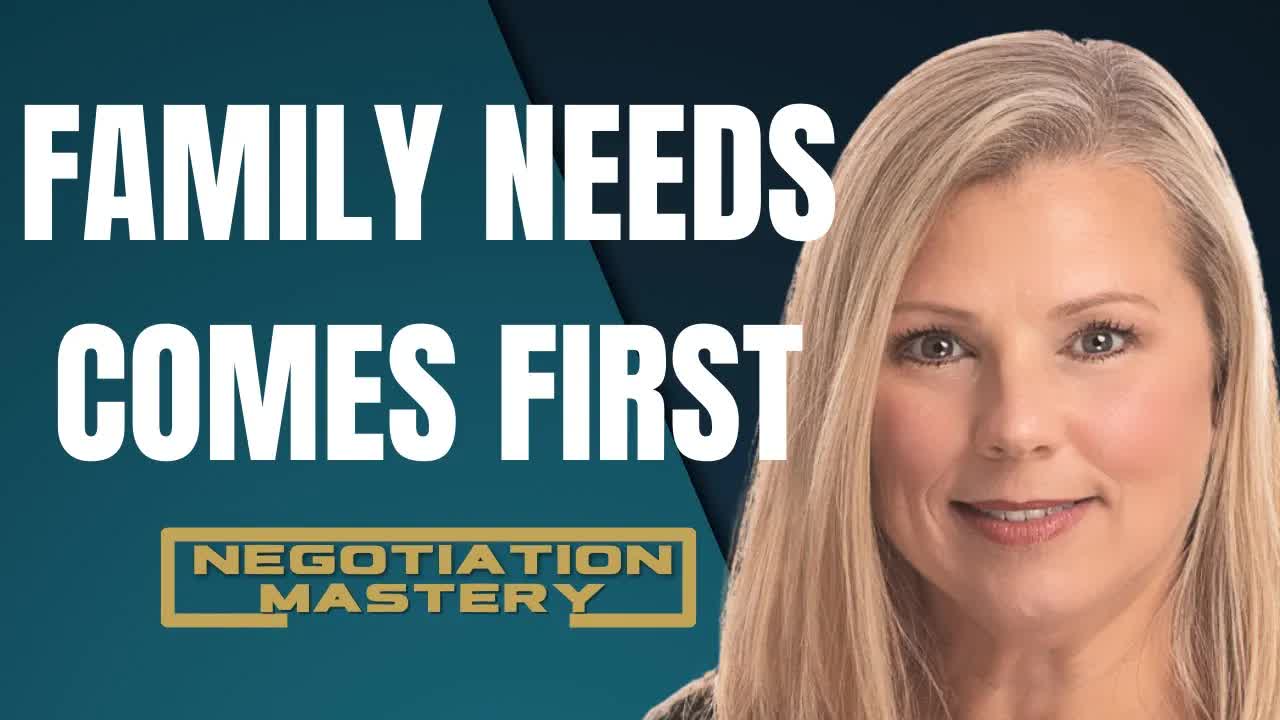 Video thumbnail for Negotiation Mastery: respecting family needs, gaining leadership respect