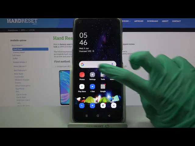 Video thumbnail for How to Manage Location of OPPO A74 5G - Turn On / Off Device Location