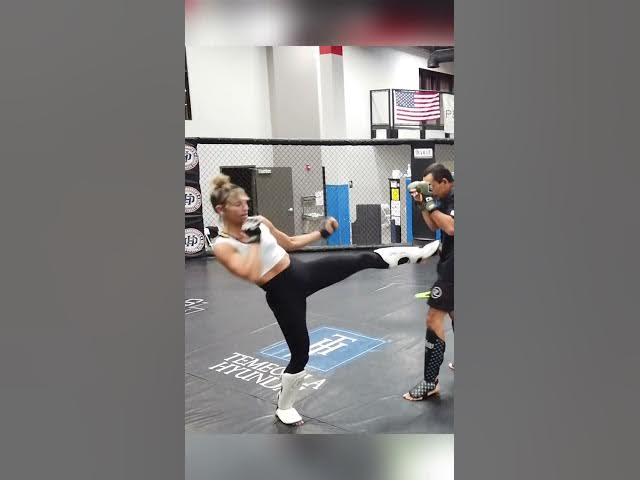 Video thumbnail for Check out all my content on OF!!! #technique #mma #striking