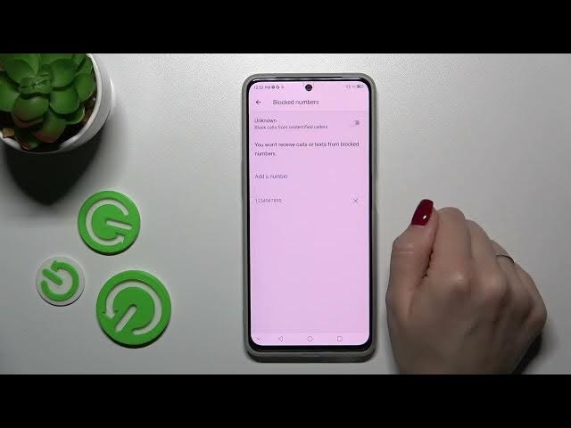 Video thumbnail for ZTE Blade V40s - How To Unblock Numbers