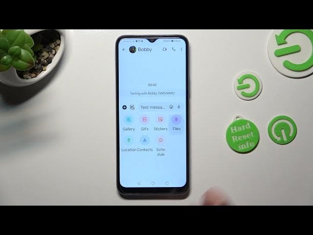 Video thumbnail for How to Add Video Files to a Text Message in Honor X6 - Add Audio Files