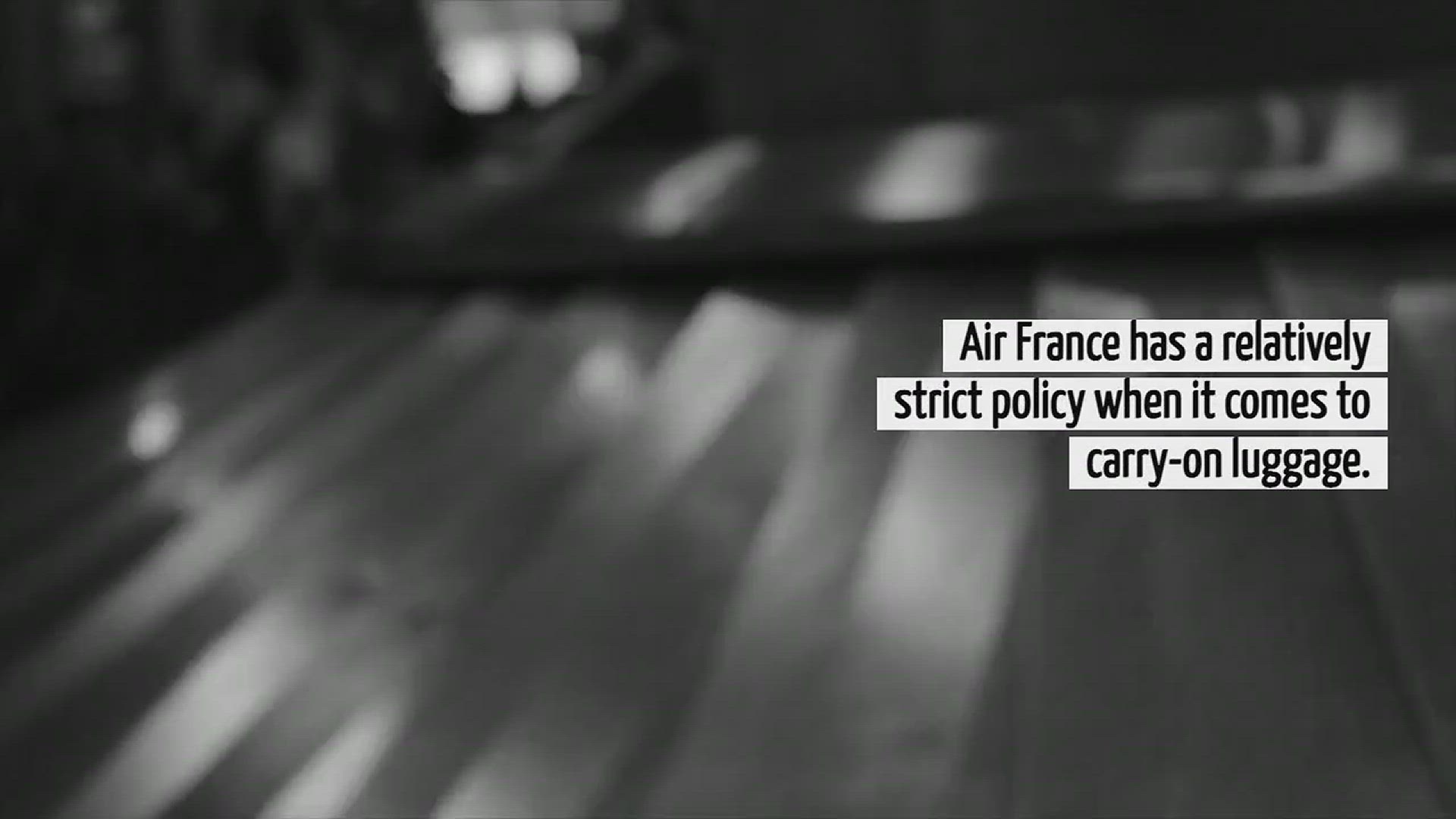 Video thumbnail for How Strict Is Air France With Carry On Luggage