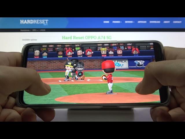 Video thumbnail for Baseball 9 Performance Checkup on OPPO A74 5G – Gameplay Test