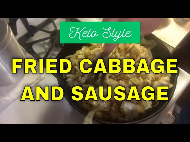 Video thumbnail for How To Make Fried Cabbage With Sausage And Bacon