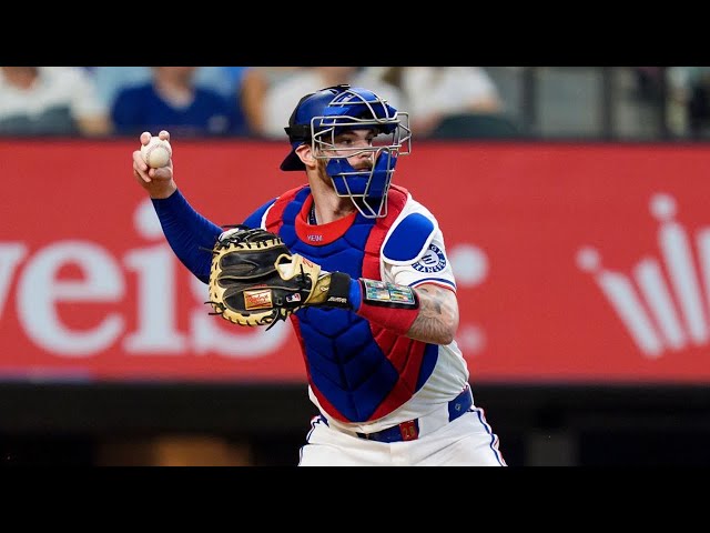 Video thumbnail for Jonah Heim 2025 Defensive Highlights!