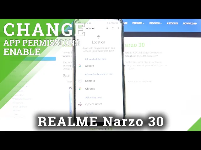 Video thumbnail for How to Change Apps Permisions on Realme Narzo 30