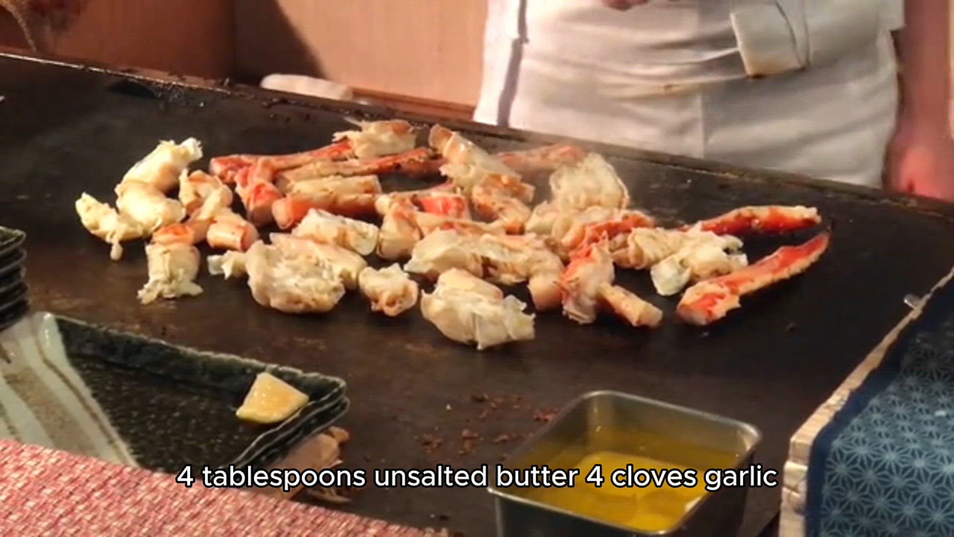 Video thumbnail for Garlic butter shrimp