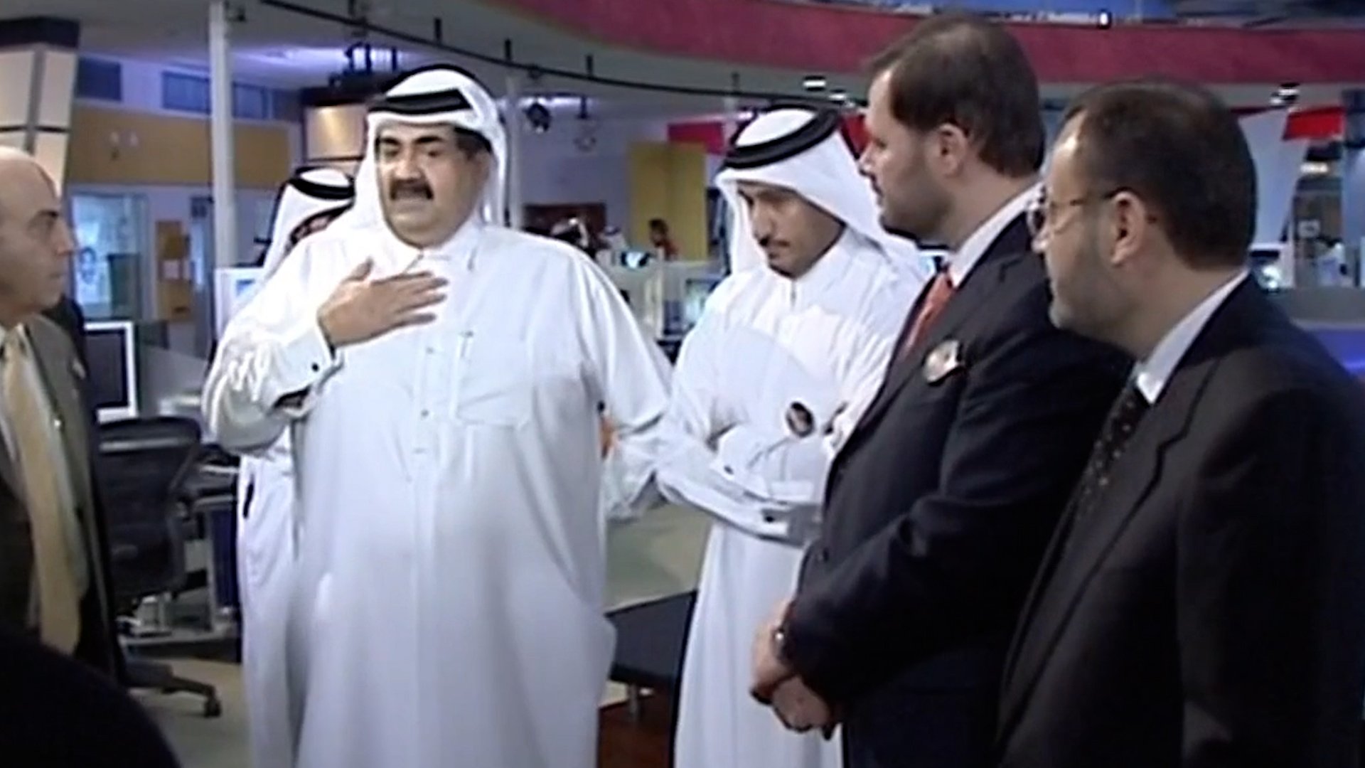 Video thumbnail for Al Jazeera bids farewell to founder Sheikh Hamad