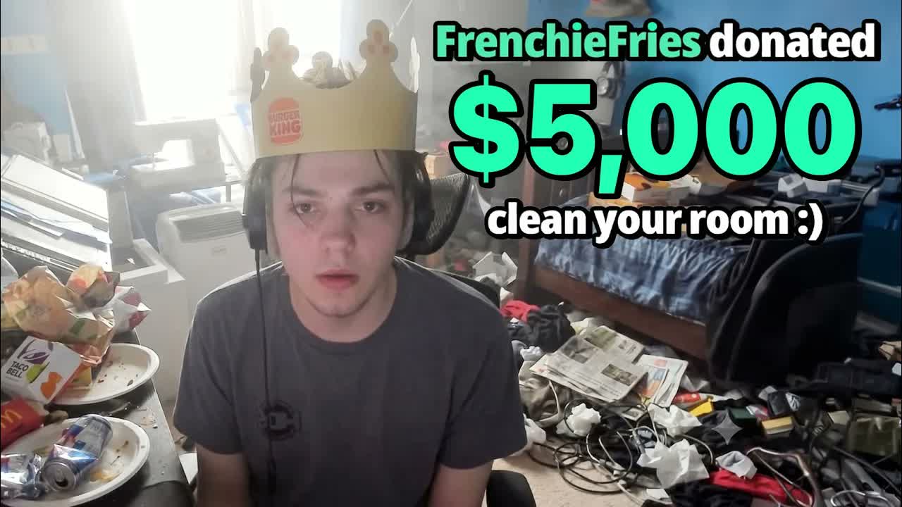 Video thumbnail for FrenchieFries: I Donated $5,000 To Transform Streamers Rooms