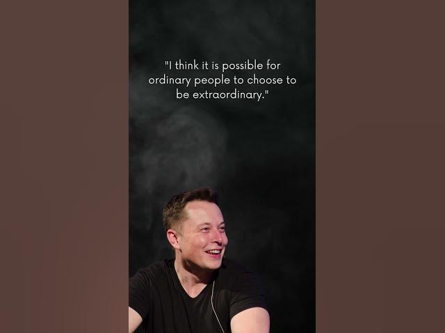 Video thumbnail for Elon Musk Motivational Quotes #Shorts 25