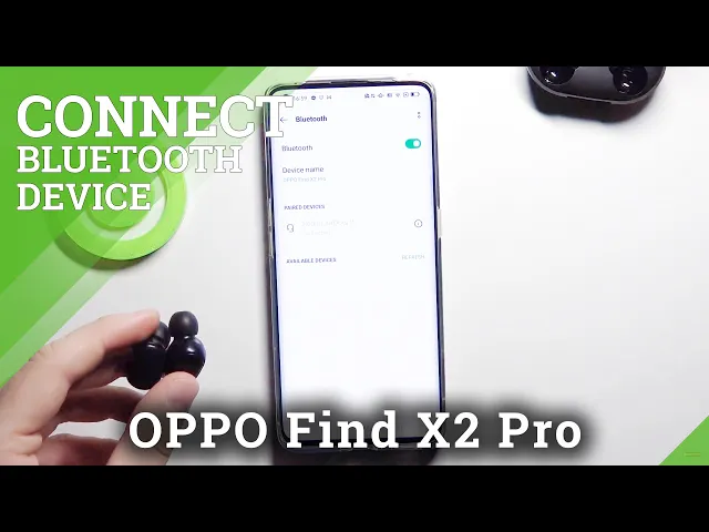 Video thumbnail for How to Pair XIAOMI AirDots 2 With OPPO Find X2 Pro – Bluetooth Connection