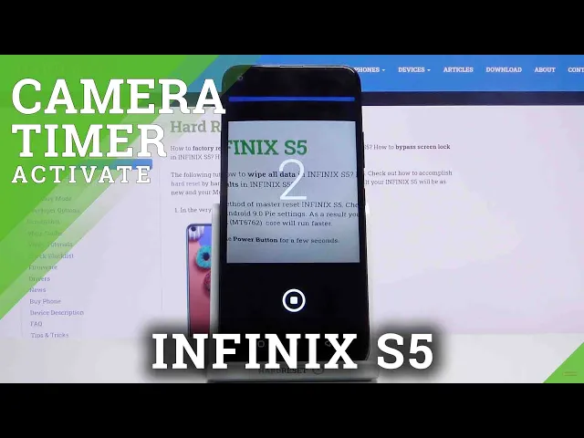 Video thumbnail for How to Use Camera Timer in INFINIX S5 – Set Camera Countdown