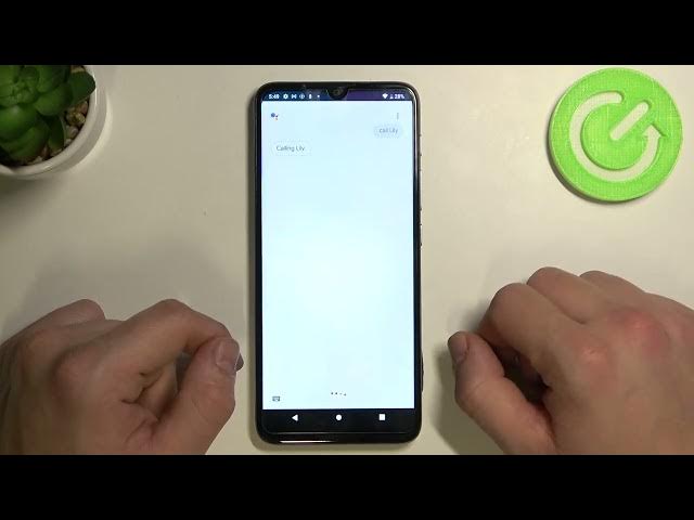 Video thumbnail for How to Make Phone Call via Google Assistant on MOTOROLA Moto E20 // Using Voice For Calls