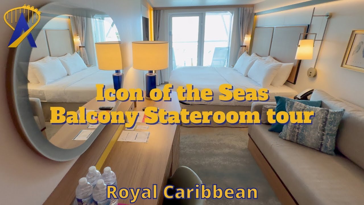 Video thumbnail for Royal Caribbean Icon of the Seas Balcony Stateroom Tour
