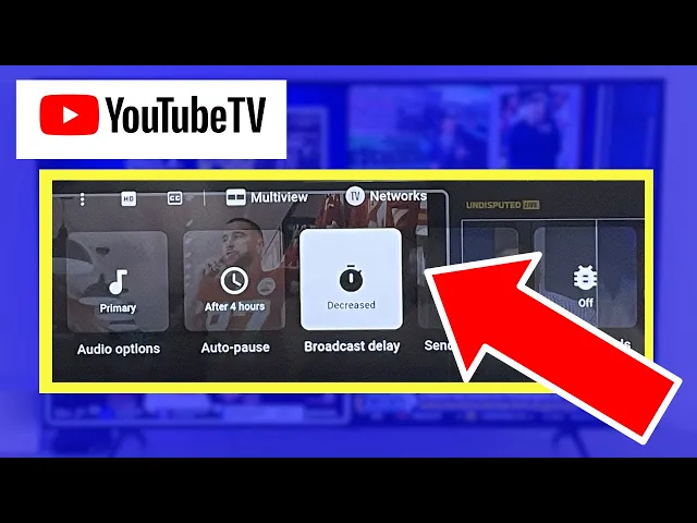 Video thumbnail for New YouTube TV Feature Reduces Broadcast TV Delay: Here's How It Works!