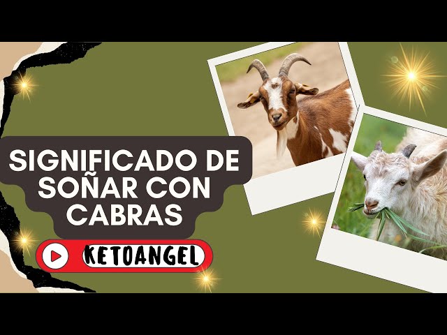 'Video thumbnail for Soñar con cabra significado'