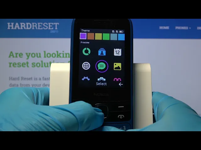 Video thumbnail for How to Change Device Theme on NOKIA 225 4G - Set Up Device Theme