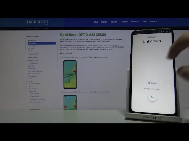 Video thumbnail for Manage Incoming Calls in OPPO A33 2020 - Check All Call Settings