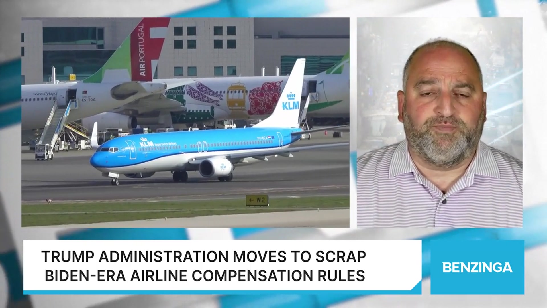 'Video thumbnail for Trump Administration Moves To Scrap Biden-Era Airline Compensation Rules'