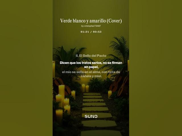Video thumbnail for Verde blanco y amarillo Cover