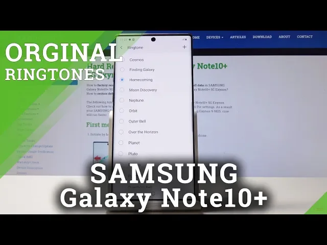 Video thumbnail for All Ringtones SAMSUNG Galaxy Note10+